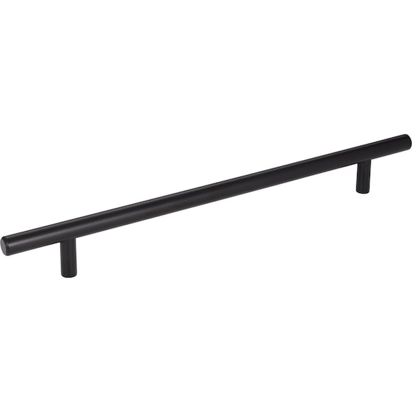 Elements 224 mm Center-to-Center Matte Black Naples Cabinet Bar Pull 304MB - main
